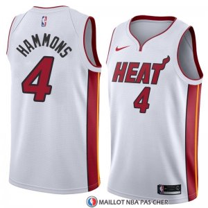 Maillot Miami Heat AJ Hammons Association 2018 Blanc