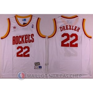 Maillot NBA Planeador Drexler Houston Rockets Blanc