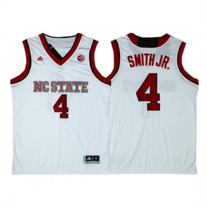 Maillot NC State Smith JR 4 Blanc