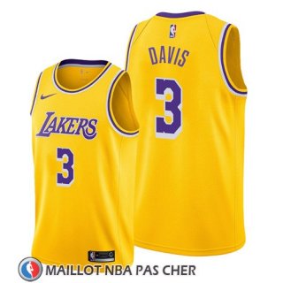 Maillot Los Angeles Lakers Anthony Davis Icon 2019 Jaune