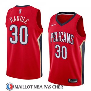 Maillot New Orleans Pelicans Julius Randle No 30 Statement 2018 Rouge
