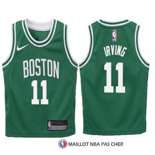 Maillot Enfant Boston Celtics Irving 2017-18 11 Vert