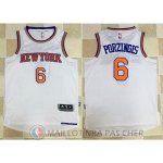 Maillot Authentique New York Knicks Blanc