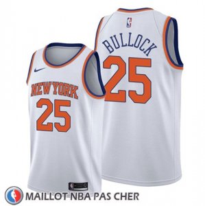 Maillot New York Knicks Reggie Bullock Association Blanc2