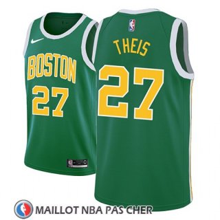 Maillot Boston Celtics Daniel Theis Earned 2018-19 Vert