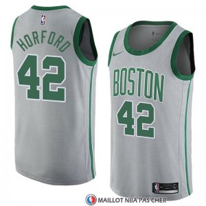 Maillot Boston Celtics Al Horford Ville 2018 Gris