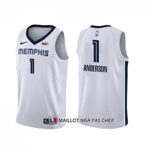 Maillot Memphis Grizzlies Kyle Anderson Association Blanc