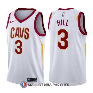 Maillot Cleveland Cavaliers George Hill Association 3 2017-18 Blanc