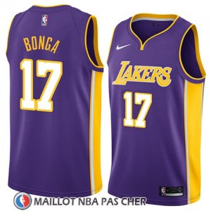 Maillot Los Angeles Lakers Isaac Bonga No 17 Statement 2018 Volet