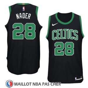 Maillot Boston Celtics Abdel Nader No 28 Statement 2018 Noir