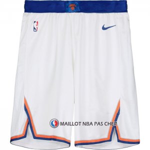 Short New York Knicks Blanc
