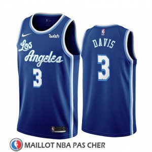 Maillot Los Angeles Lakers Anthony Davis Classic 2019-20 Bleu
