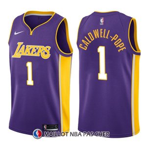Maillot Los Angeles Lakers Kentavious Caldwell Pope Statement 1 2017-18 Volet