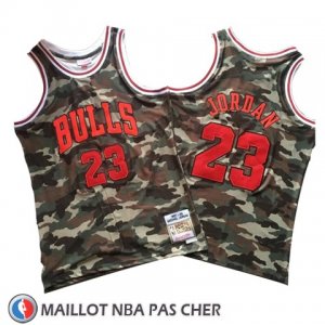 Maillot Chicago Bulls Michael Jordan No 23 Hardwood Vert