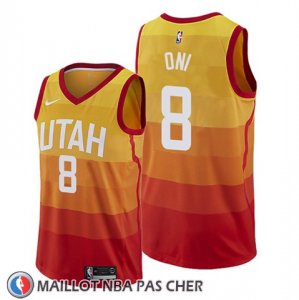 Maillot Utah Jazz Miye Oni Ville 2019-20 Orange