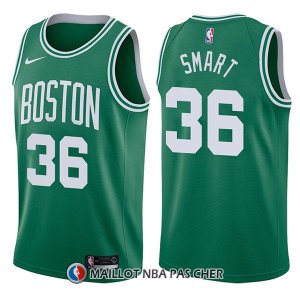 Maillot Boston Celtics Marcus Smart Swingman Icon 36 2017-18 Vert