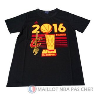 MMaillot Champion NBA Cavaliers 2016 Noir