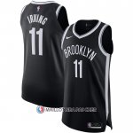 Maillot Brooklyn Nets Kyrie Irving NO 11 Icon Authentique Noir