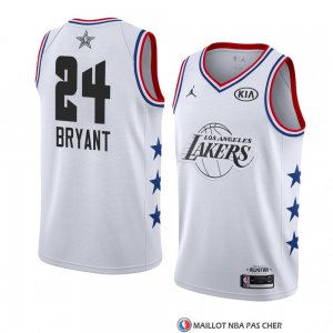 Maillot All Star 2019 Los Angeles Lakers Kobe Bryant Blanc