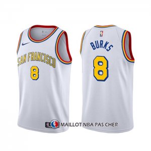 Maillot Golden State Warriors Alec Burks Classic Edition 2019-20 Blanc