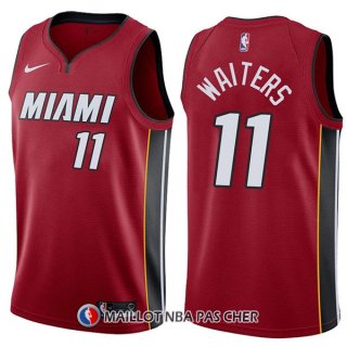 Maillot Miami Heat Dion Waiters Statement 11 2017-18 Rouge