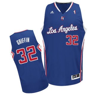 Maillot Bleu Griffin Los Angeles Clippers #32 Revolution 30