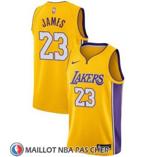 Maillot Los Angeles Lakers Lebron James 23 Icon 2017-18 Amarillo