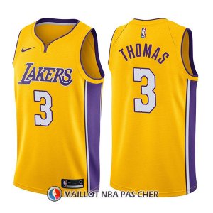 Maillot Los Angeles Lakers Isaiah Thomas Icon 3 2017-18 Or