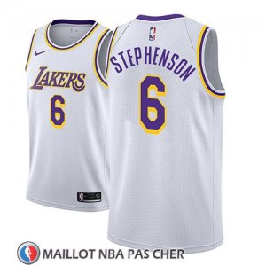 Maillot Los Angeles Lakers Lance Stephenson Association 2018-19 Blanc