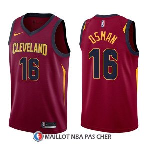 Maillot Cleveland Cavaliers Cedi Osman Icon 16 2017-18 Rouge
