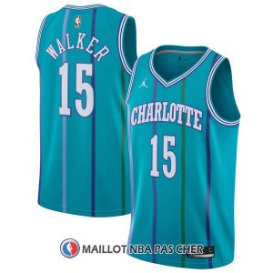 Maillot Charlotte Hornets Kemba Walker 2017-18 15 Vert
