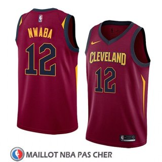 Maillot Cleveland Cavaliers David Nwaba No 12 Icon 2018 Rouge