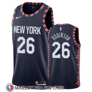 Maillot New York Knicks Mitchell Robinson Ville 2019 Bleu