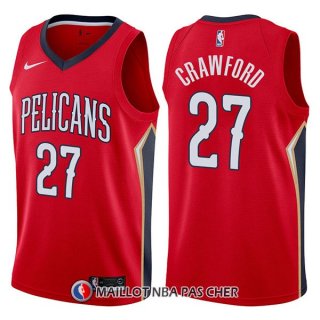 Maillot New Orleans Pelicans Jordan Crawford Statement 27 2017-18 Rouge