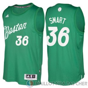 Maillot Smart Boston Celtics Noel #36 Vert