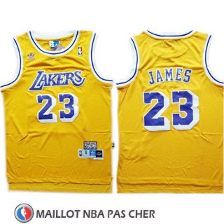 Maillot Lakers Lebron James 23 Jaune