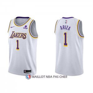 Maillot Los Angeles Lakers Trevor Ariza NO 1 Association 2021-22 Blanc