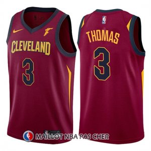 Maillot Cleveland Cavaliers Isaiah Thomas 3 2017-18 Rouge