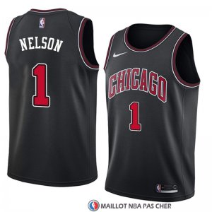 Maillot Chicago Bulls Jameer Nelson Statement 2018 Noir
