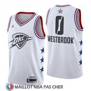 Maillot All Star 2019 Oklahoma City Thunder Russell Westbrook Blanc