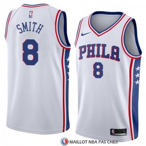 Maillot Philadelphia 76ers Zhaire Smith Association 2018 Blanc