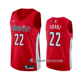 Maillot Washington Wizards Jerian Grant Earned 2020 Rouge