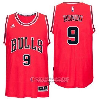 Maillot Chicago Bulls Rondo 9# Rouge