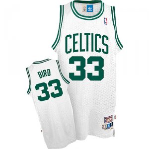 Maillot Boston Celtics Bird #33 Blanc