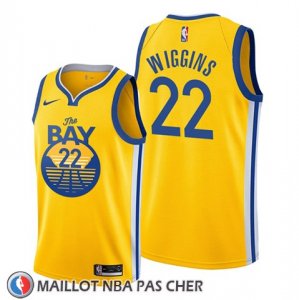 Maillot Golden State Warriors Andrew Wiggins Statement 2019-20 Jaune
