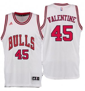 Maillot Bulls Valentine 45 Blanc