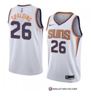 Maillot Phoenix Suns Knicks Ray Spalding Association 2018 Blanc