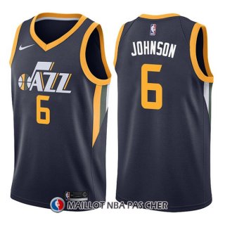 Maillot Utah Jazz Joe Johnson Icon 6 2017-18 Bleu