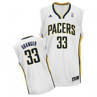 Maillot Blanc Granger Indiana Pacers Revolution 30
