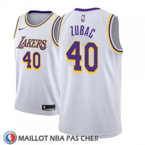 Maillot Los Angeles Lakers Ivica Zubac No 40 Association 2018-19 Blanc